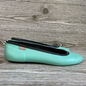 Hunter Womens Original Tour Neoprene Packable Waterproof Ballet Flats  Size 9 US